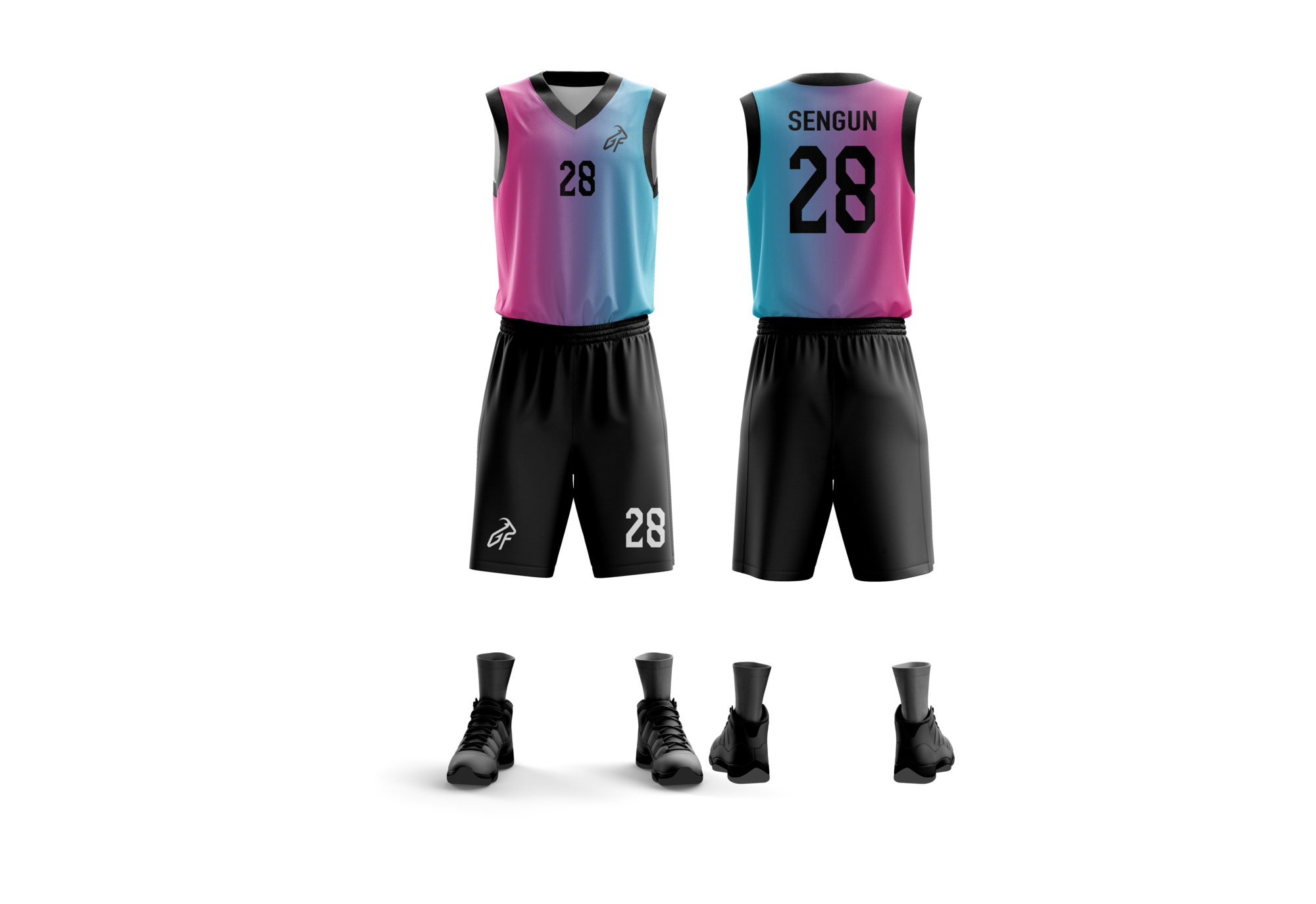 GB 14 MODELİ - Basketbol forma modeli